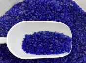 verre pilé bleu
